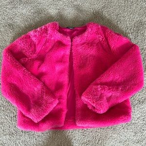 Wild Fable pink fur jacket